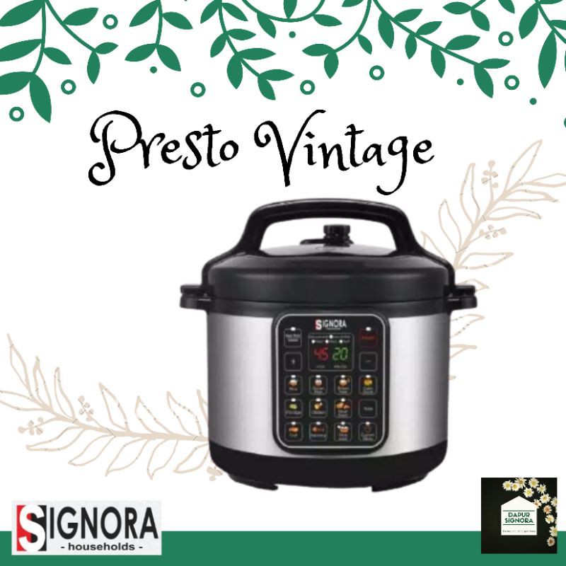

PRESTO VINTAGE SIGNORA Free Gift