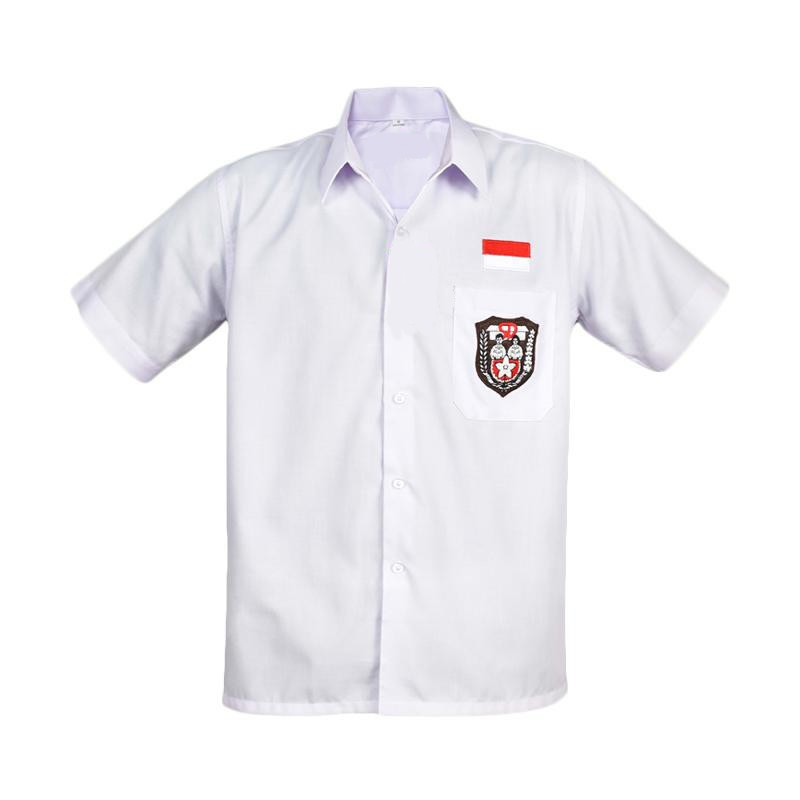 Set Seragam Sekolah SD Merah Putih Baju Pendek Celana Panajang