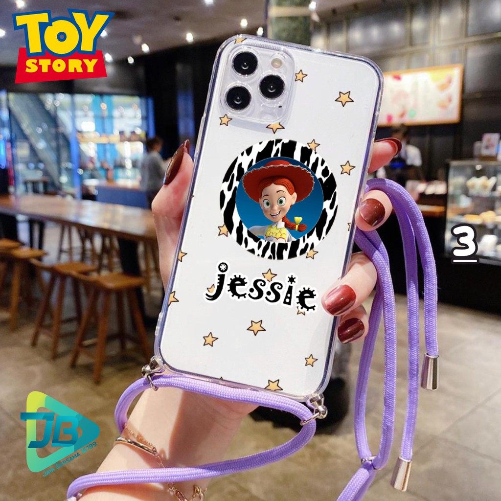 Softcase Slingcase Lanyard Bening TOY STORY Vivo V11i Z3i V11 V15 V17 V19 V20 Se S1 Z1 Pro JB4362