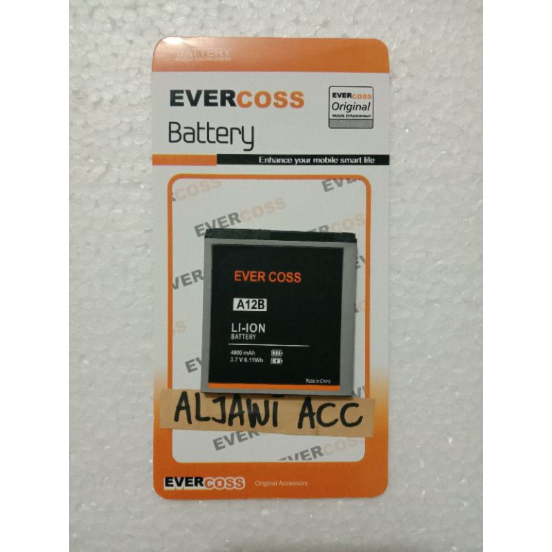 Baterai Batre Battery Cross Evercoss A12B Original Battery Hp