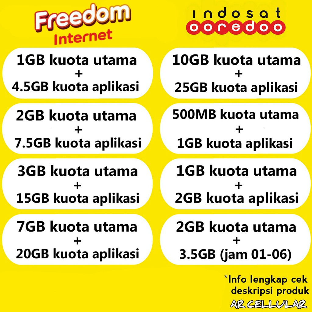 Paket Data Indosat Kuota Internet Im3 Ooredoo Paket Freedom U Aplikasi Indosat Internet Unlimited