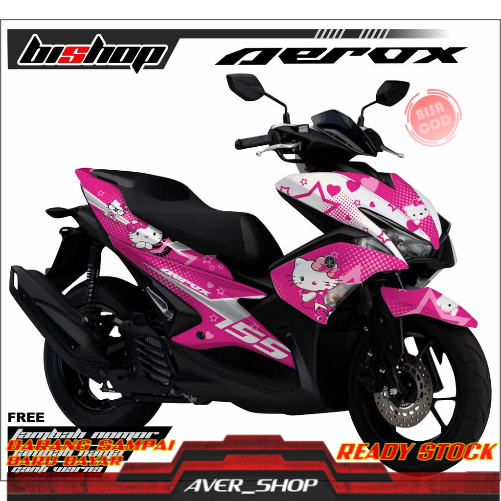 Decal aerox 155 full body Striping motor aerox Stiker motor variasi aerox 155