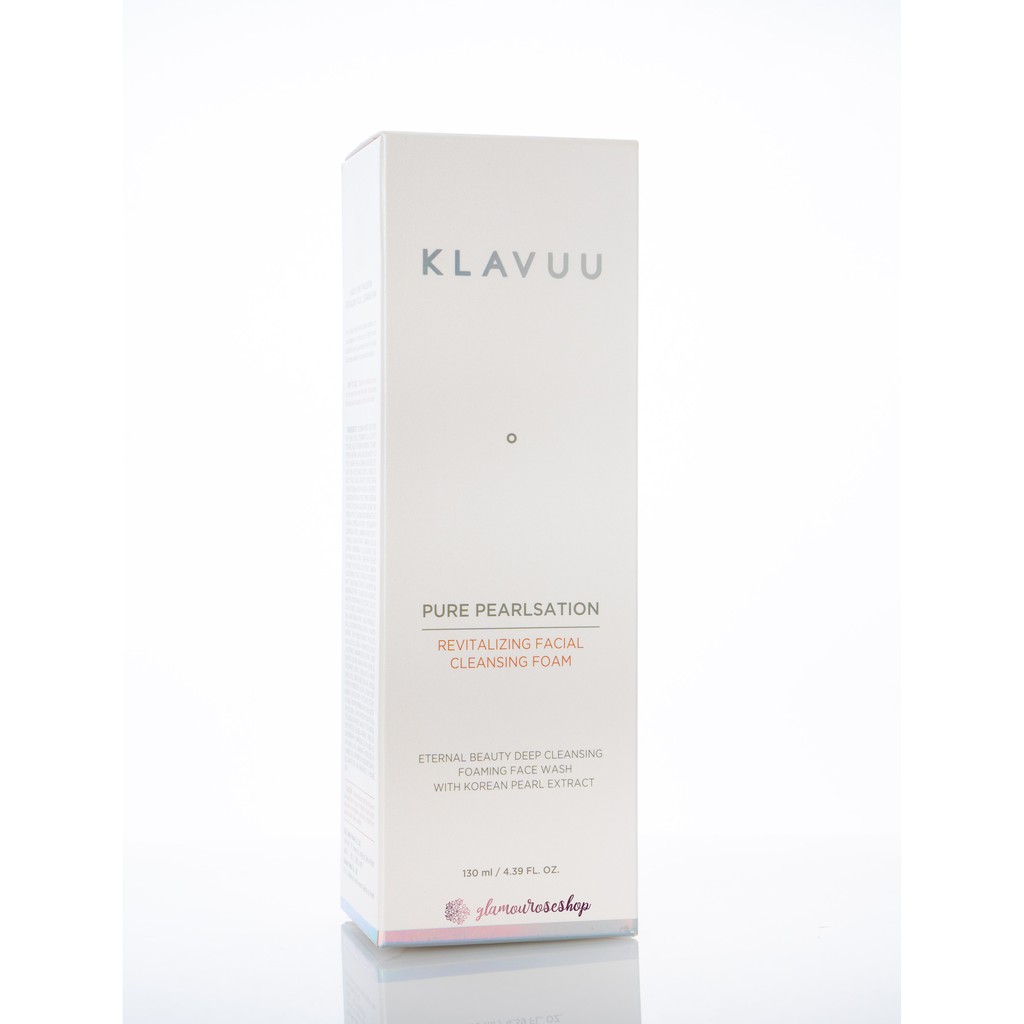 ❤️Glamouroseshop❤️ KLAVUU BPOM Revitalizing Facial Cleansing Foam 130ml