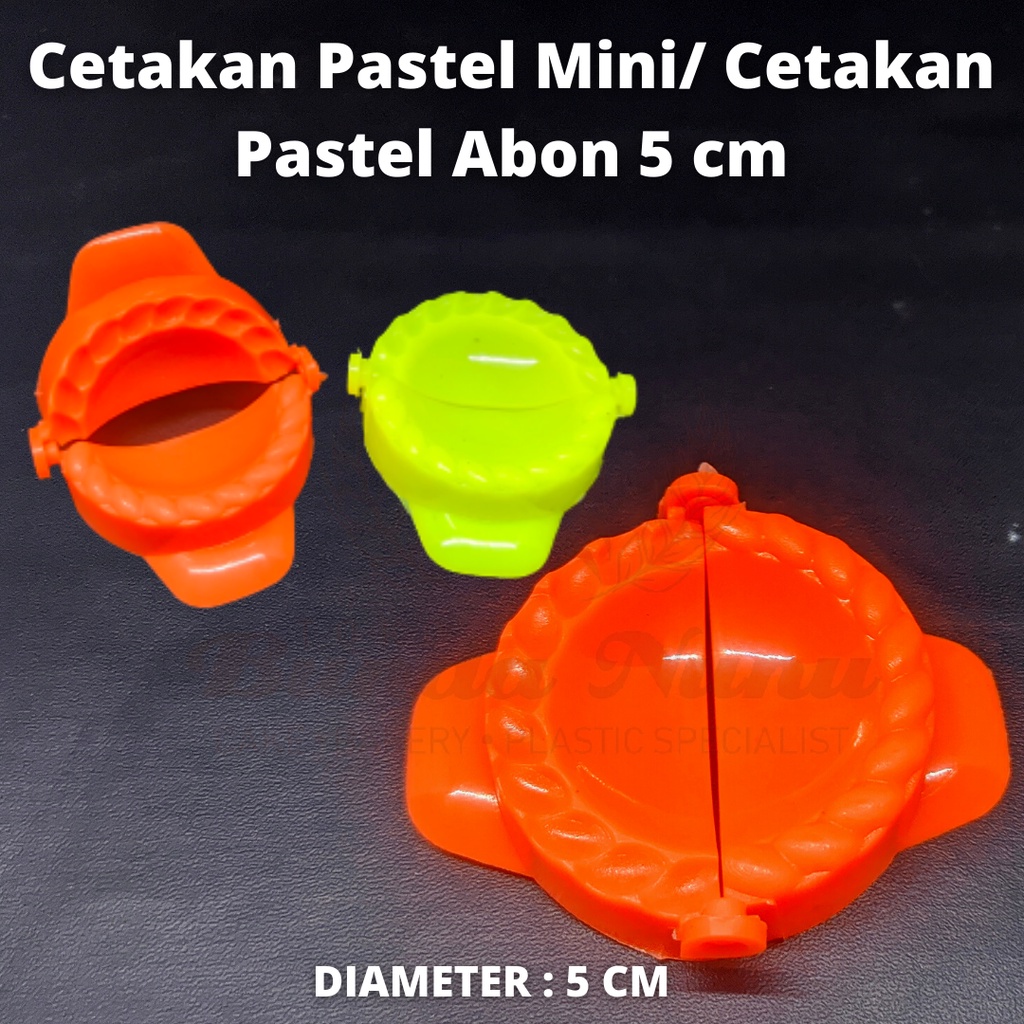 Cetakan Pastel Mini Cetakan Pastel Abon 5 cm