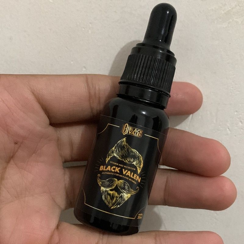 Beard Oil Black Valen Penumbuh Kumis Penumbuh Brewok Penumbuh Alis Jenggot