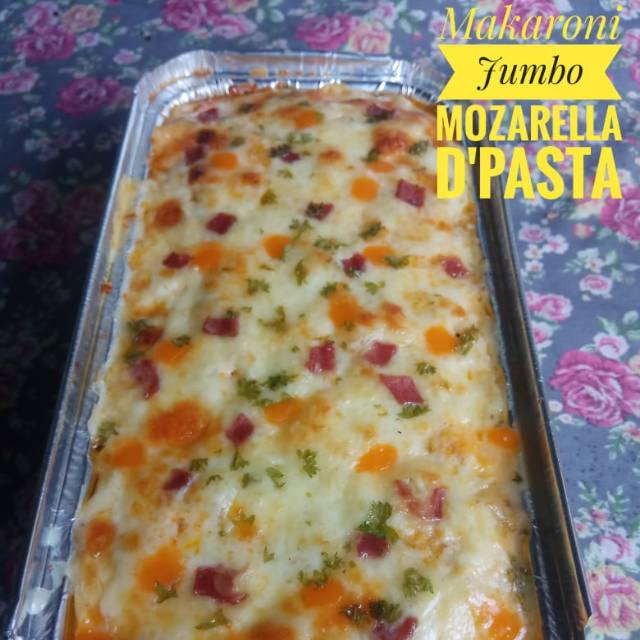 

MAKARONI JUMBO MOZARELA UKURAN 11 X 20
