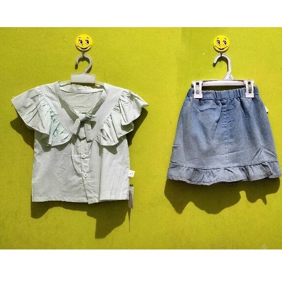 setelan rok import