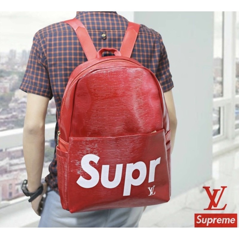 PRELOVED TAS RANSEL SUPREME LV 691#8/RED/SEMI PREMIUM