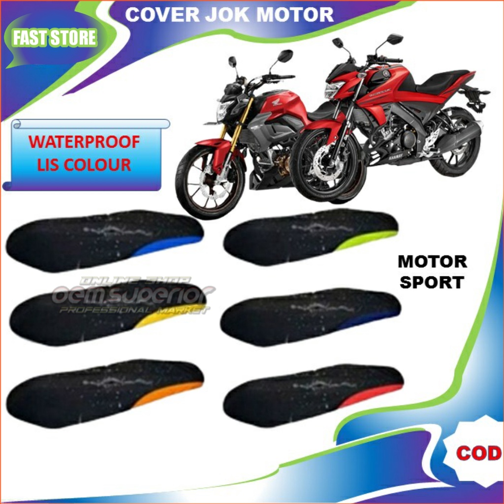 Cover Jok Motor / Sarung Jok Motor / Sarung Jok Murah / Cover Jok Murah / CB 150 R / Vixion / Verza / Mega Pro / Tiger / Bison / Terbaru / Terlaris / Cod