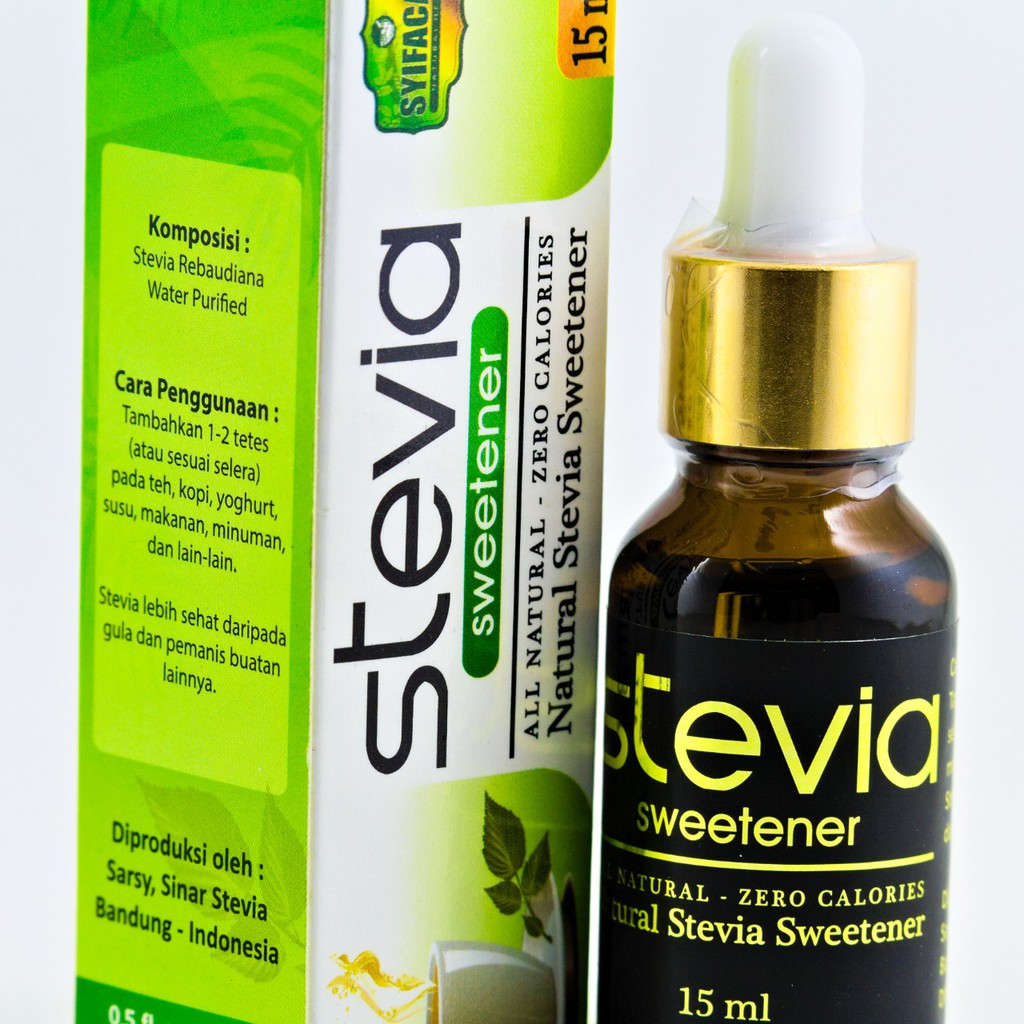 

Gula Stefia Original Pemanis Alami Nol Kalori Natural Stevia Sweetener