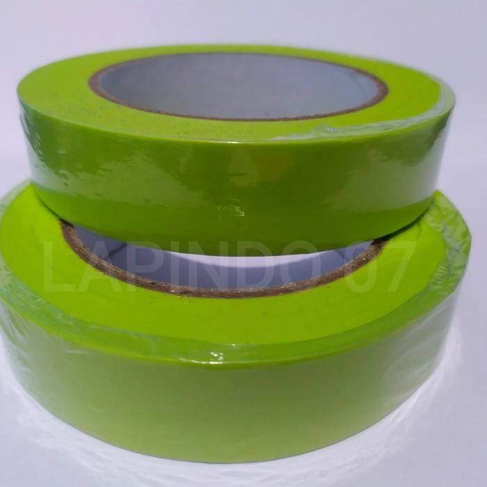 

Art Paper Masking Tape Green- Lakban Kertas / Solasi Kertas Hijau 24Mm X 50Meter