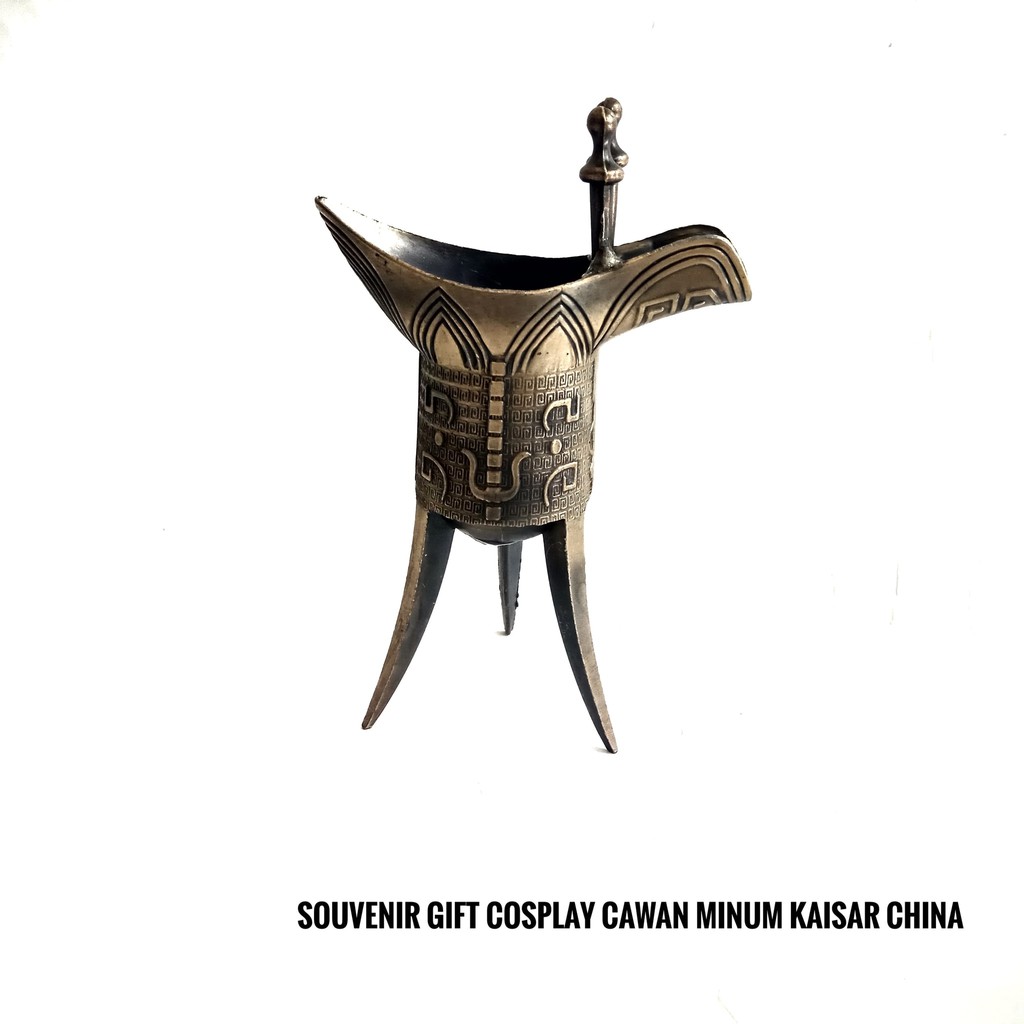 

Souvenir Gift Cosplay Cawan Minum Kaisar / Raja Tiongkok China