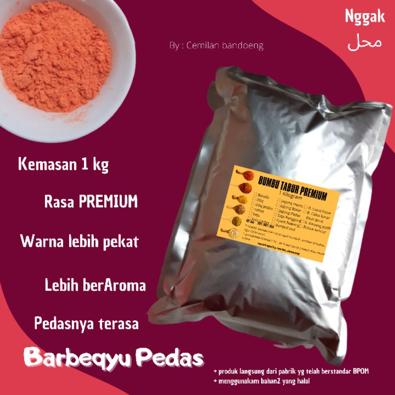 BUMBU TABUR RASA BARBEKIU PEDAS 1 KG