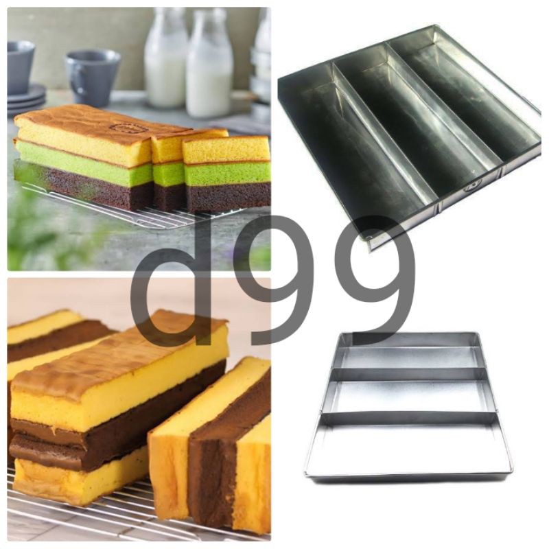 loyang lapis surabaya/loyang lapis sekat 3/loyang lapsur