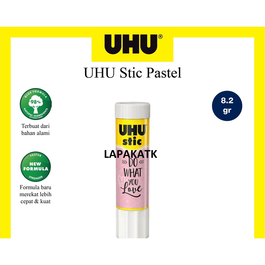 

UHU Lem kertas 8gr / Lem Stick UHU 8,2 Gram +