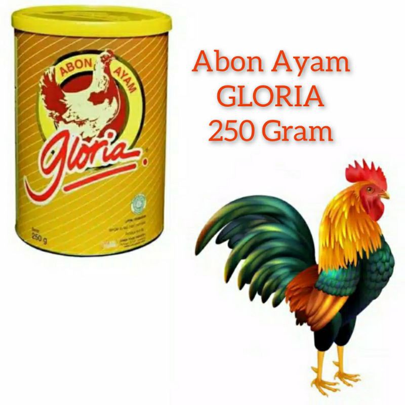 

Abon ayam Gloria 250 gram