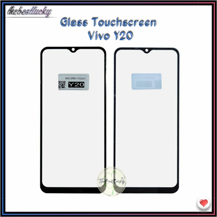 Glass Lcd Vivo Y20 - Kaca Lcd - Kaca Touchscreen Vivo Y20 Original