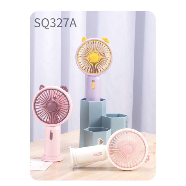 Kipas Mini Tangan Usb Portable Charger Mini Handheld Fan Holder Hp Cod Kipas Angin Mini Meja Protable Serba Guna