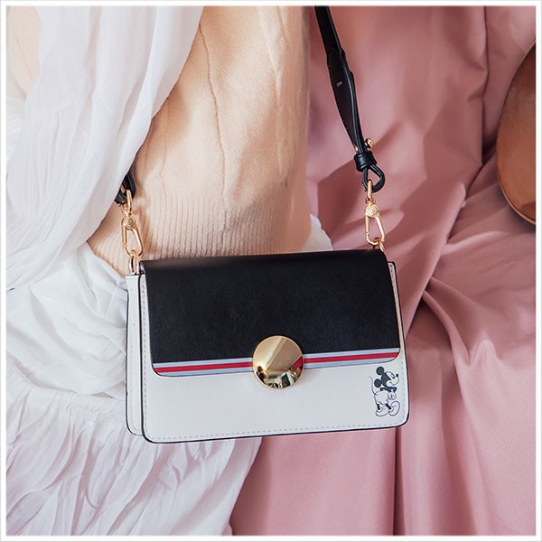 Tas Selempang Disney Mickey Mouse Lucu Original Skyblue Bagus Murah Import Taiwan [SK001]