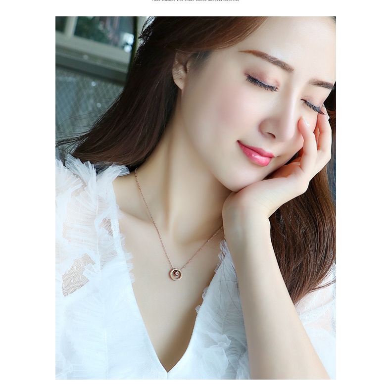Kalung KL126 Stainless Steel Premium / Titanium Fashion Wanita Kalung unik Lucu Keren /Deluna/BS