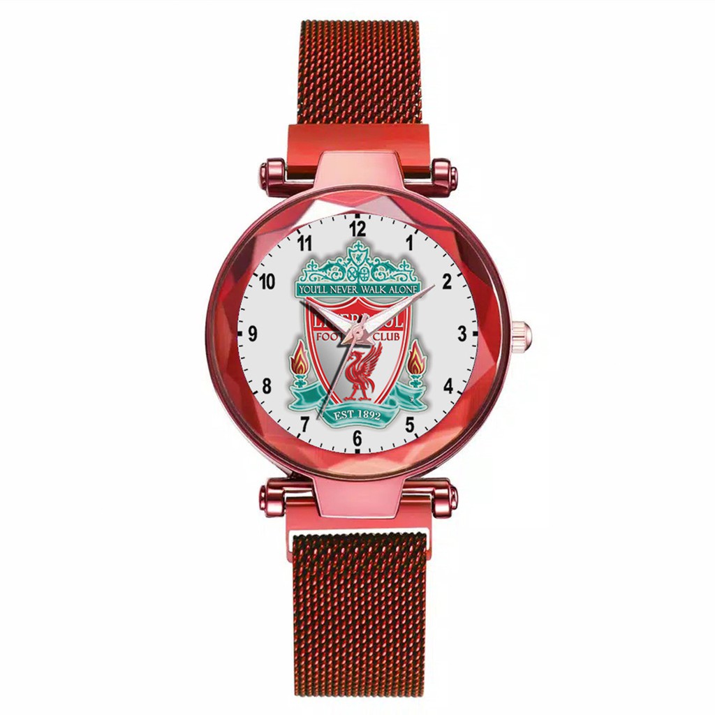 Jam Tangan Wanita Custom - LIVERPOOL 1 Free Box &amp; Batre Cadangan