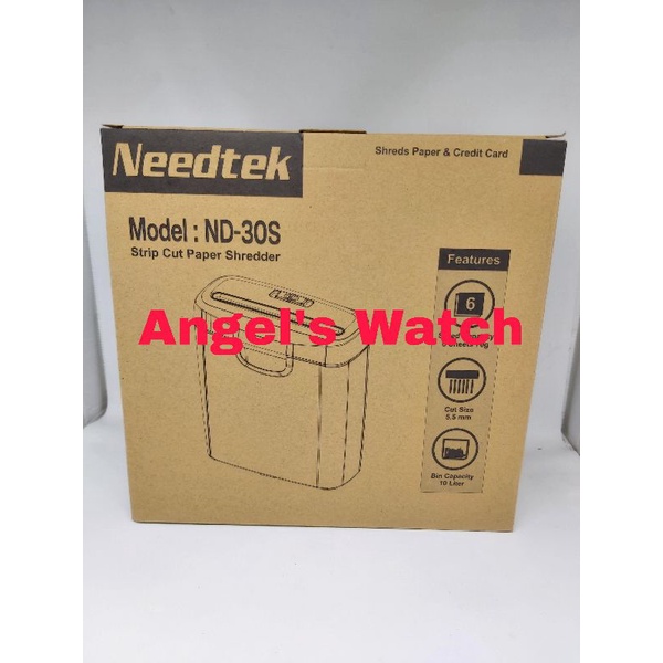 angelswatch paper shredder mesin penghancur kertas origin hand shredder manual compact electric needtek ND-30s garansi resmi