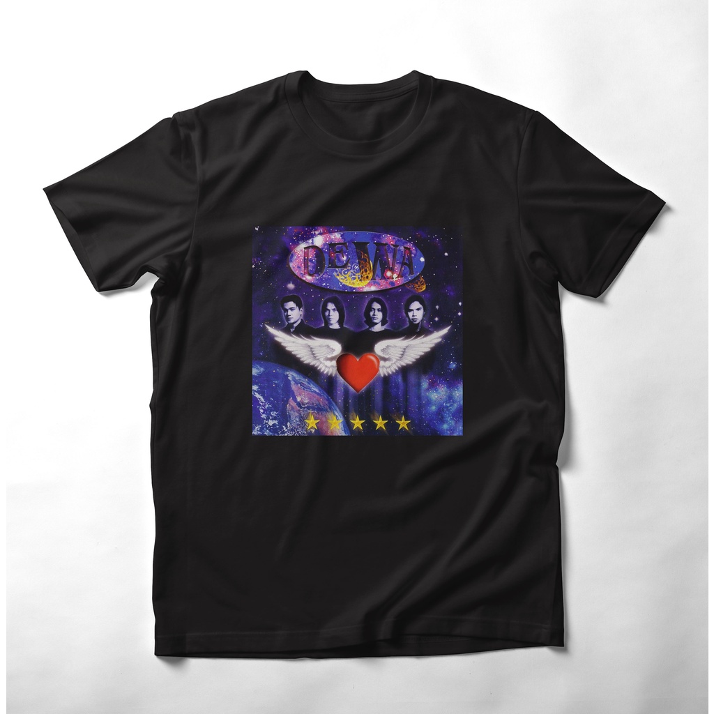 KAOS BAND DEWA19 BINTANG LIMA. KAOS MUSIC. KAOS BAND INDONESIA. KAOS PRIA LENGAN PENDEK. KAOS DISTRO