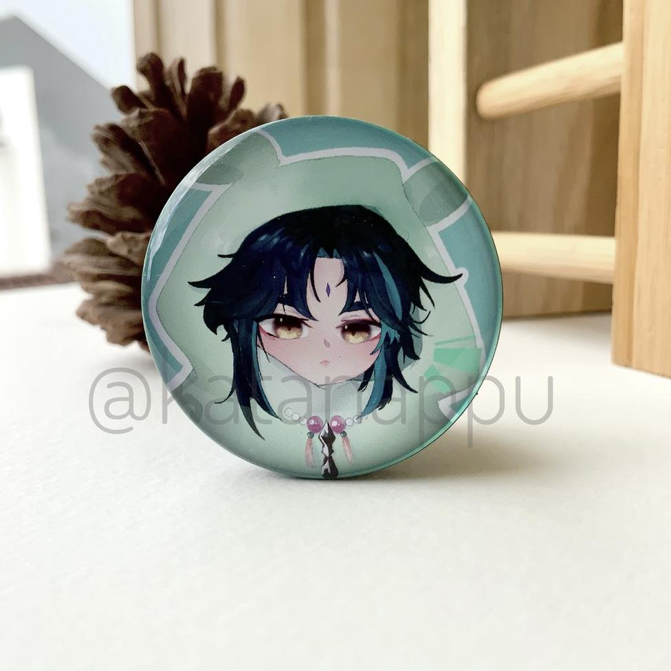 [KODE AS0IW] Genshin Impact Popsocket/Griptok | Diluc, Kaeya, Xiao, Venti