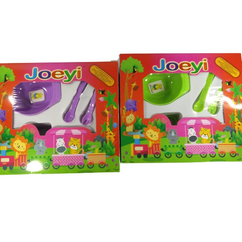 Feeding Set Joeyi KECIL | Tempat MAKAN Joeyi KECIL |Kado Bayi