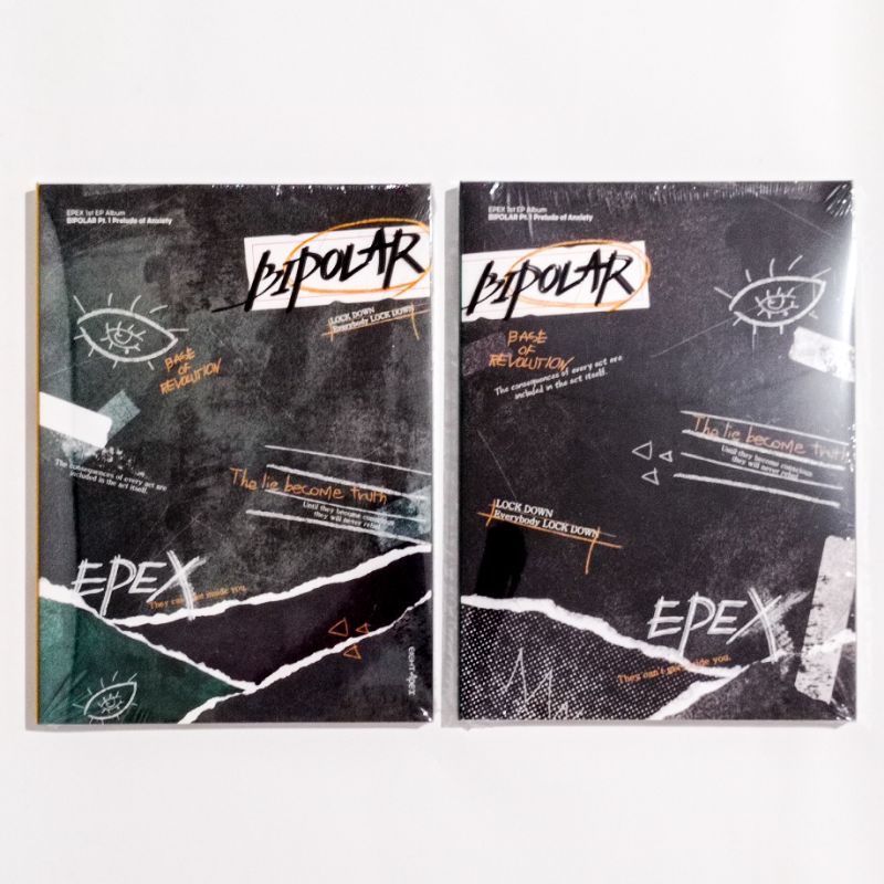 EPEX - 1st EP Album [ Bipolar Pt.1 불안의 서 ] SEALED REALITY ABYSS