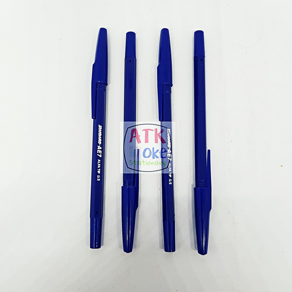 

1 Pcs Pulpen Standard AE7 Biru