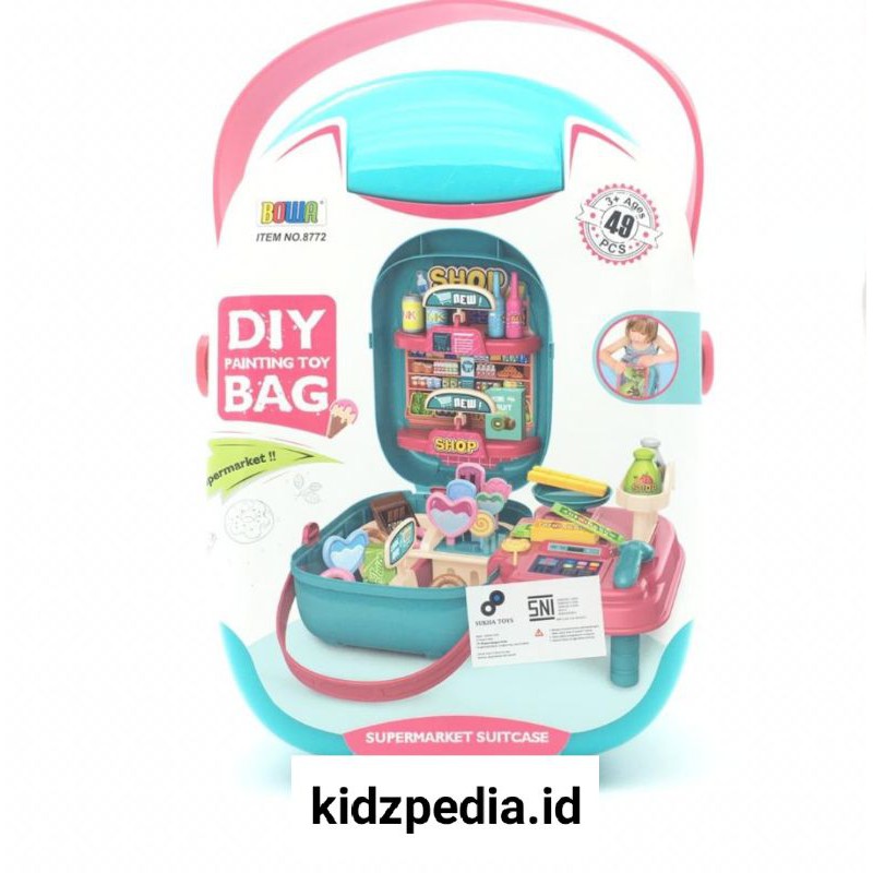Mainan Anak || Supermarket Bag DIY Playset