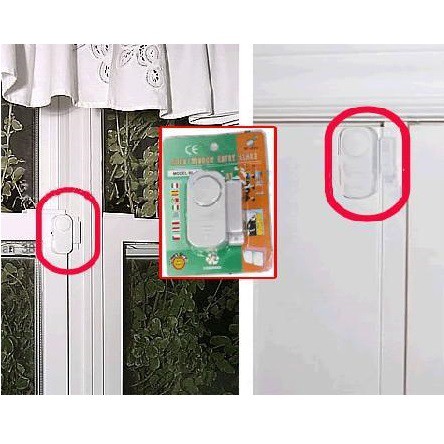 Alarm Pintu Rumah Anti Maling - LL-9805 - White