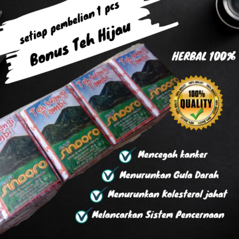 

ANTI KANKER 100% | TEH WANGI TAMBI |TEH HITAM