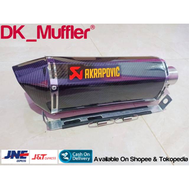 TERMURAH Silincer Knalpot Racing Akrapovic Evo NMax Aerox 155 PCX 150 Lokal Vario 150 Lexi XMax