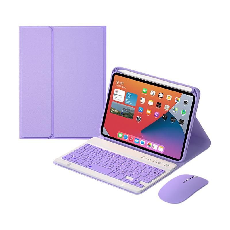 Case Ipad Air 4 10.9 inch Sarung Keyboard + Mouse Case 2 in 1