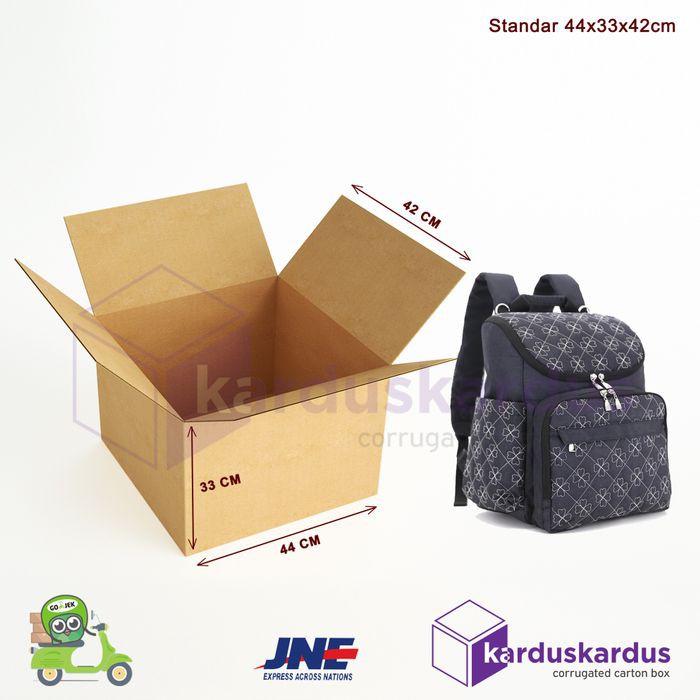 

KARDUS | BOX | KARTON PACKING ( 44 x 33 x 42 ) JUMBO POLOS COCOK UNTUK PINDAHAN