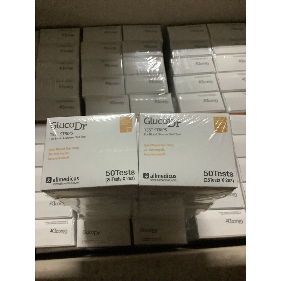 Strip GlucoDr Bio Sensor AGM-2100 Code 8 isi 50 Strip