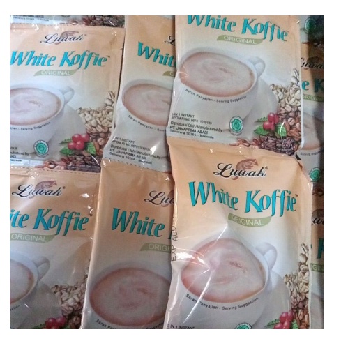 KOPI LUWAK / LUWAK WHITE KOFFIE 1 RENCENG ISI 10 PCS