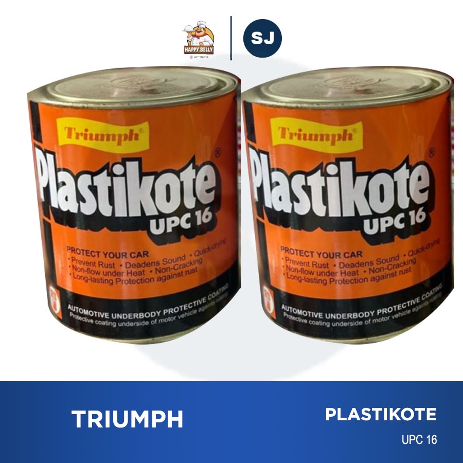 TRIUMPH PLASTIKOTE UPC 16 / CAT KOLONG MOBIL / FLINKOTE / ANTI KARAT