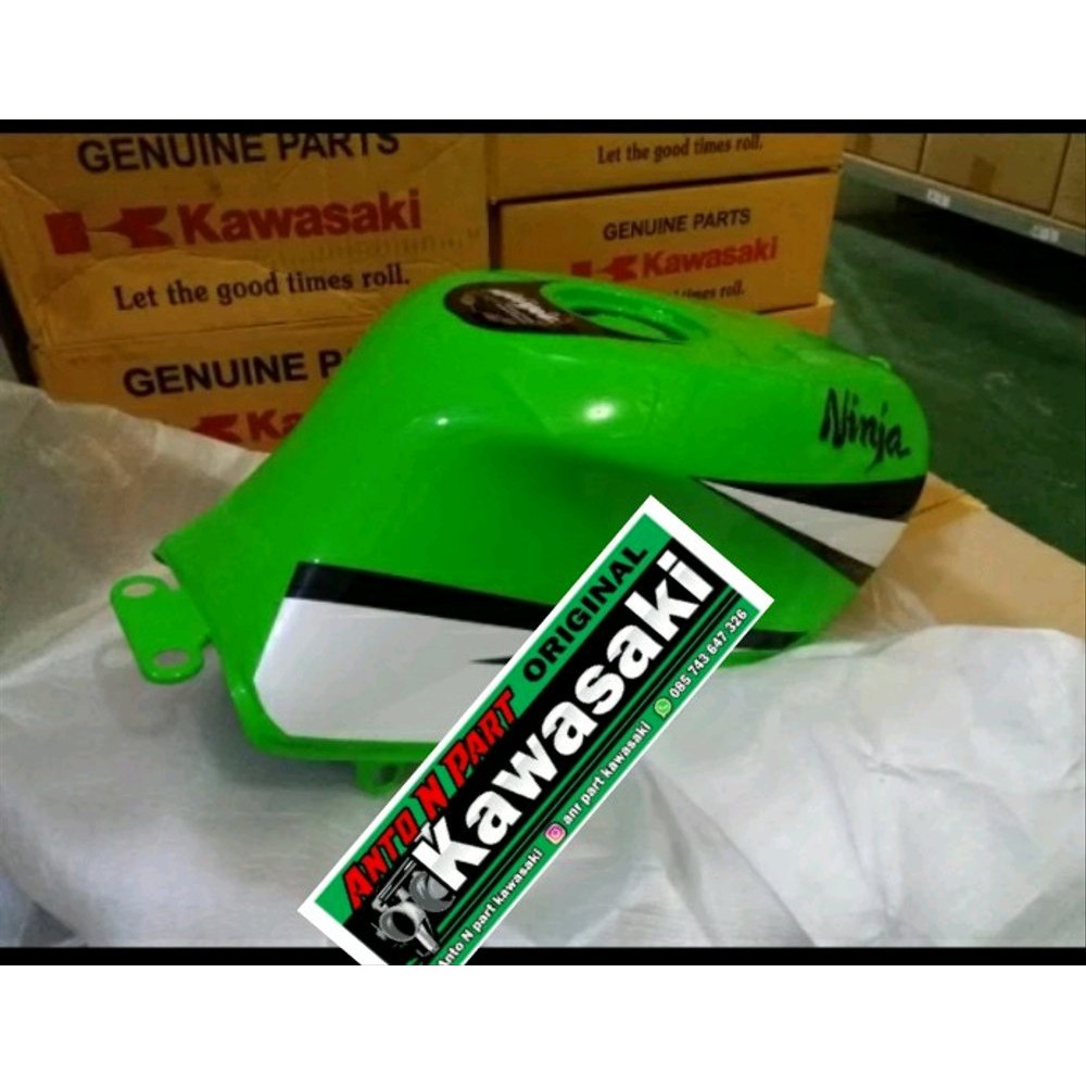 Tangki Tank tanki minyak bensin ninja RR new 2014 hijau ijoJKS18170