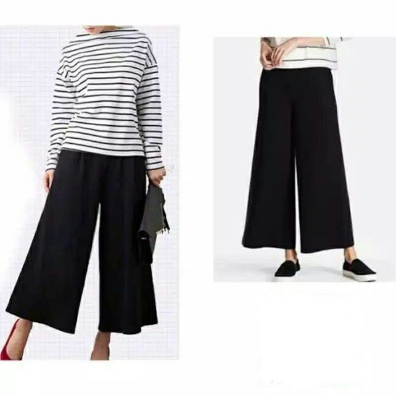 KULOT UNIQLO RELACO/KULOT UNIQLO WARNA HITAM