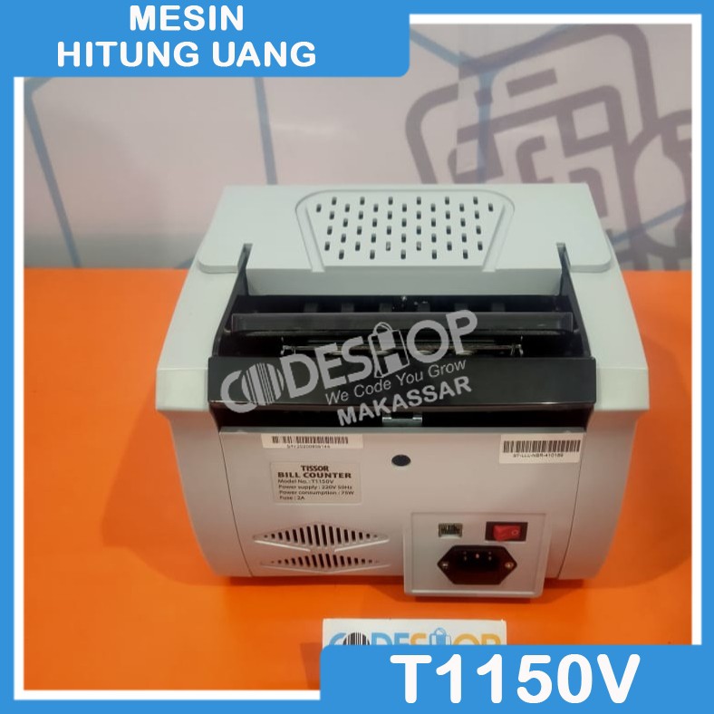 MESIN HITUNG UANG TISSOR 1150V GARANSI