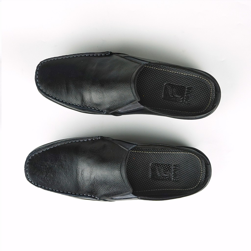 Sandal Slop Kulit Pria Bustong Model Moralist Original Handmade M.AR01-6