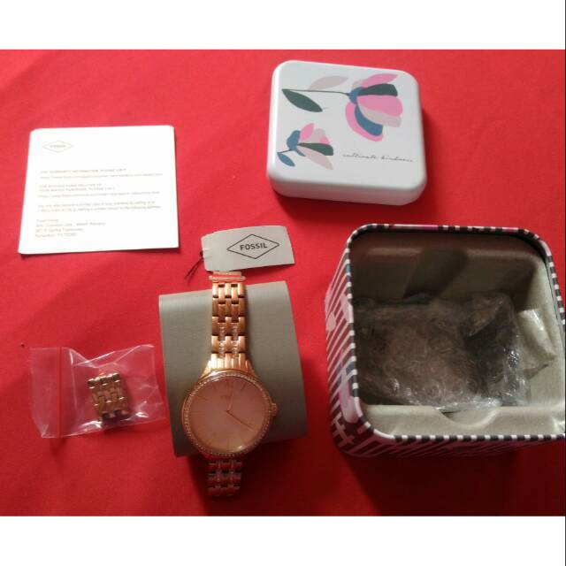 Preloved, jam tangan fossil ori