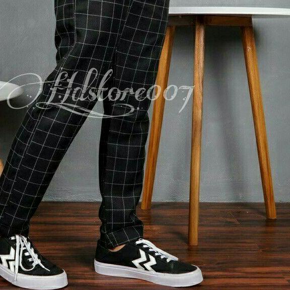 ➢ CELANA TARTAN PANJANG PRIA TARTAN PANTS SLIMFIT ✳