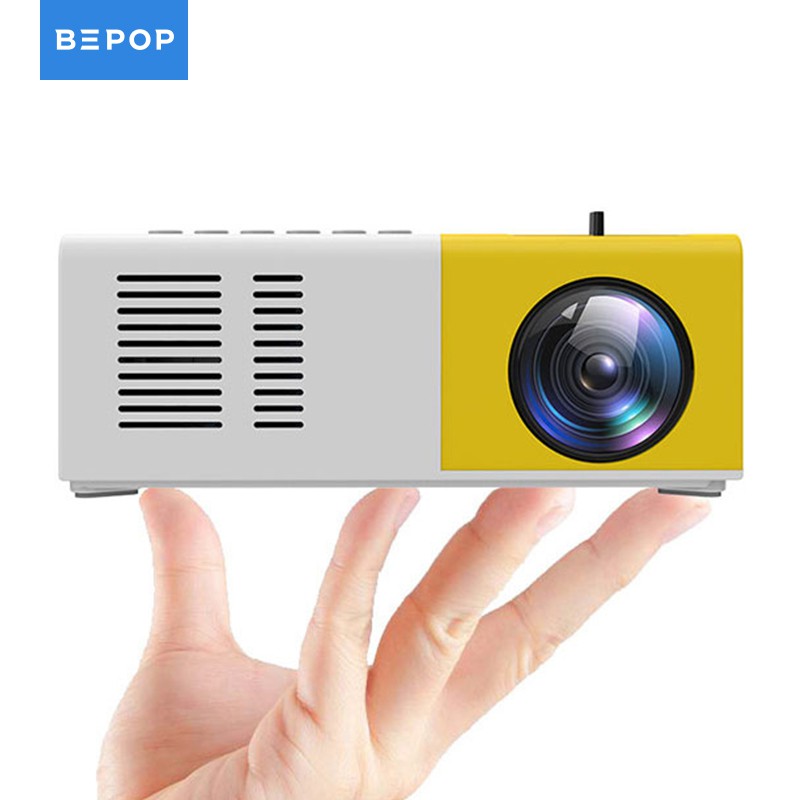 Bepop Mini Proyektor 1080P HD Projector Mini Home Theater LED