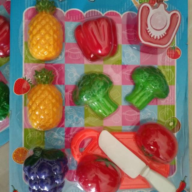 Buah & Sayur Potong Papan
