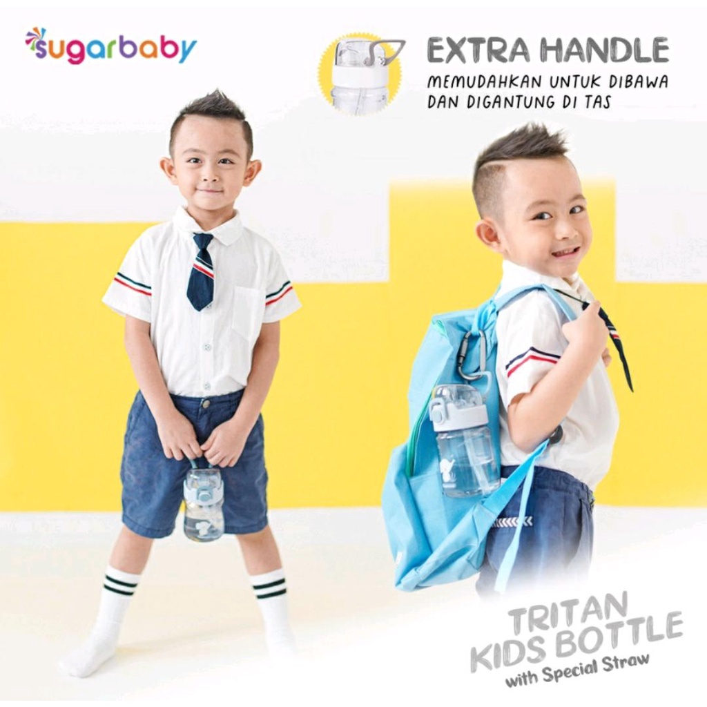 SUGAR BABY BOTOL TRITAN 400ML / BOTOL MINUM ANAK