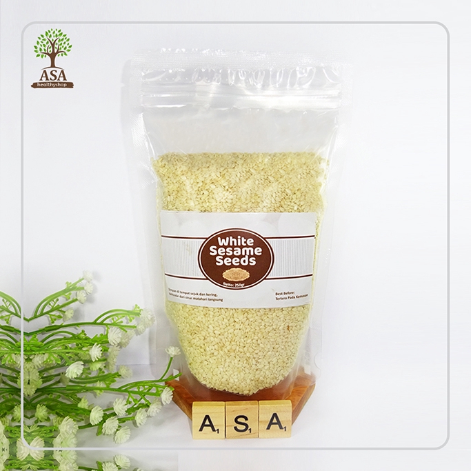 White Sesame Seed 250 gram / Biji Wijen Putih